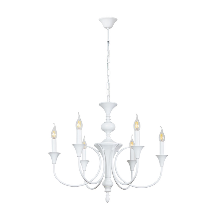 Подвесная люстра Arte Lamp COLLINETTA A4094LM-6WH фото
