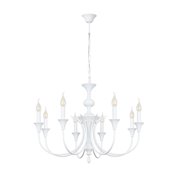 Подвесная люстра Arte Lamp COLLINETTA A4094LM-8WH фото