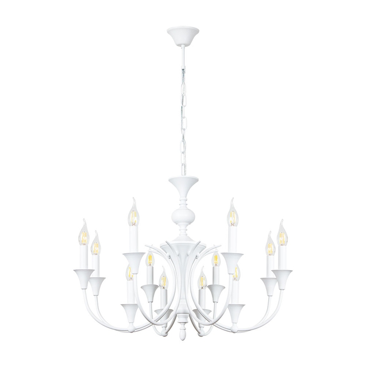 Подвесная люстра Arte Lamp COLLINETTA A4094LM-12WH фото