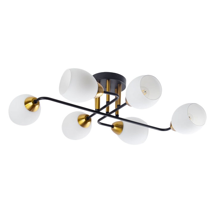 Потолочная люстра Arte Lamp ANDREA A8141PL-6BK фото
