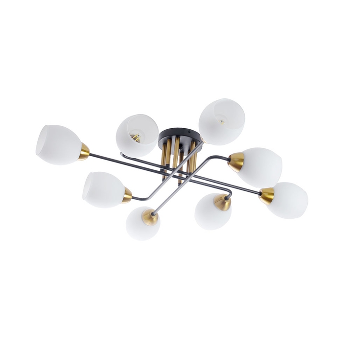Потолочная люстра Arte Lamp ANDREA A8141PL-8BK фото