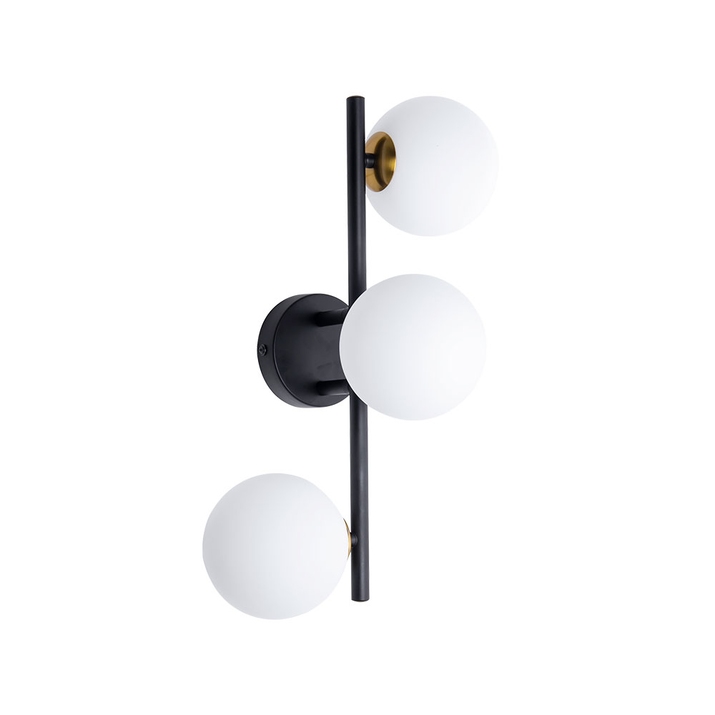 Настенно-потолочный светильник Arte Lamp GEMINI A2243PL-3BK фото