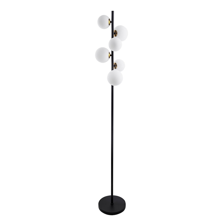 Торшер Arte Lamp GEMINI A2243PN-6BK фото