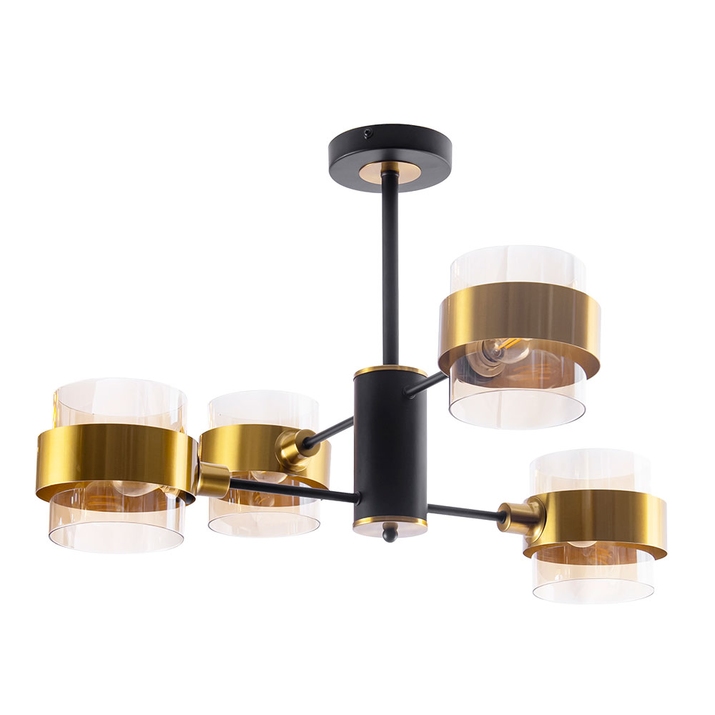 Люстра на штанге Arte Lamp CARLO A8205SP-4BK фото