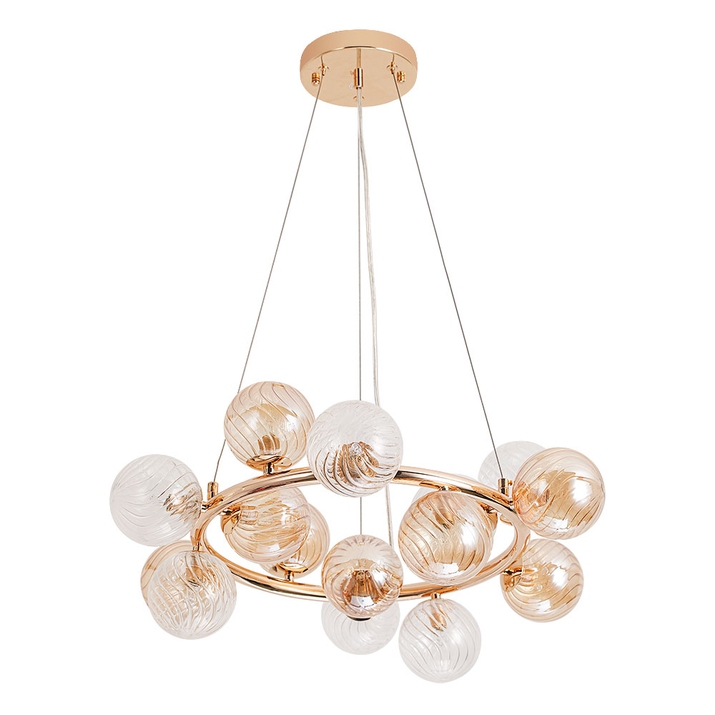 Подвесная люстра Arte Lamp ETEREO A5261LM-15GO фото
