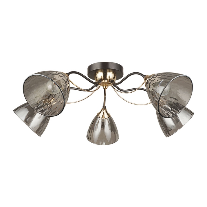 Потолочная люстра Arte Lamp LILY A4366PL-5BK фото