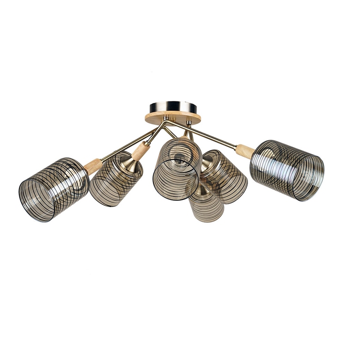 Потолочная люстра Arte Lamp MARIA A4536PL-6AB фото