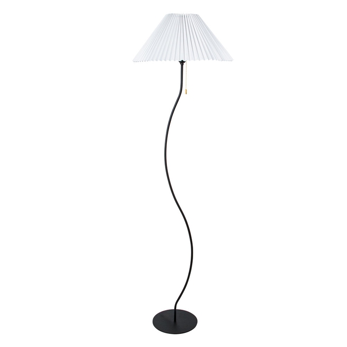 Торшер Arte Lamp AGATHA A5069PN-1BK фото