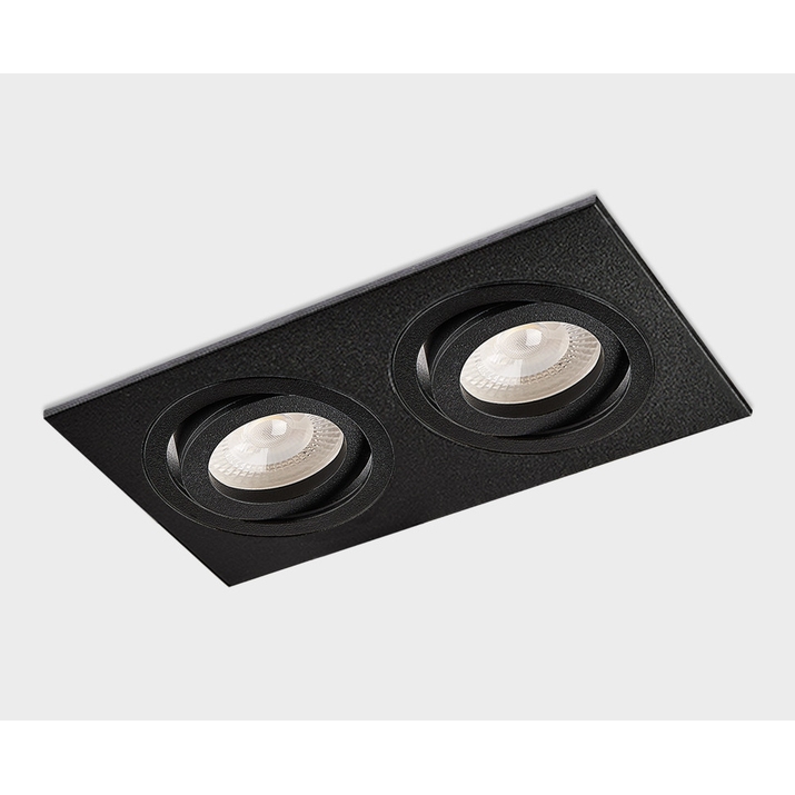 Точечный встраиваемый светильник Italline SAG203-4 black/black фото