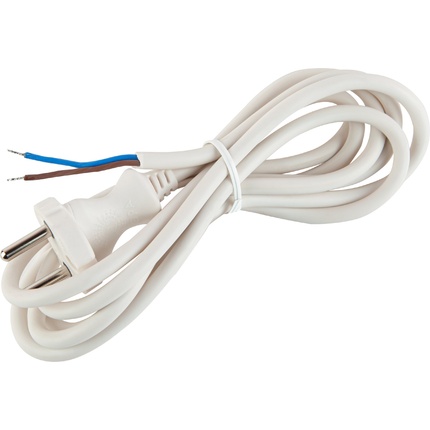 Сетевой шнур Эра UX-2x0,75-1,5m-W Б0048680
