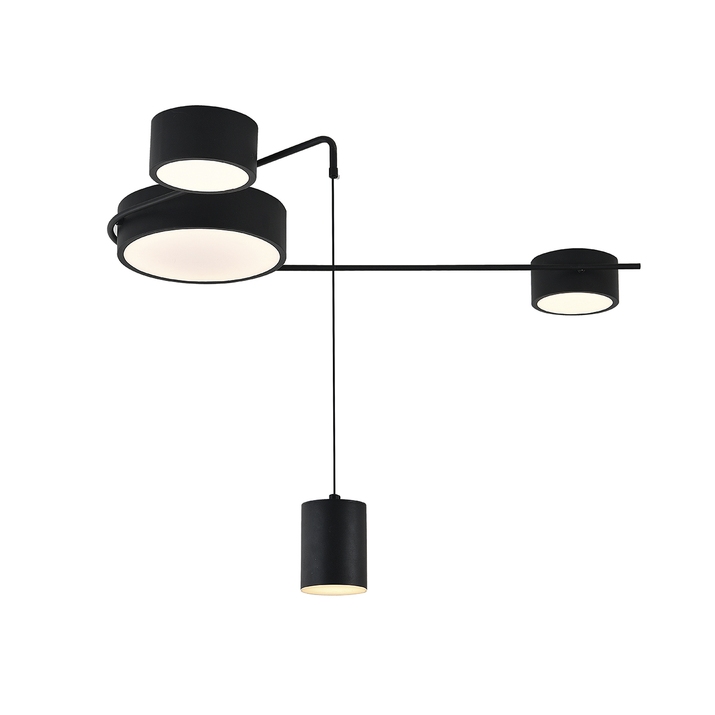 Потолочная люстра Indigo MODULO 14028/4С Black V000162L фото