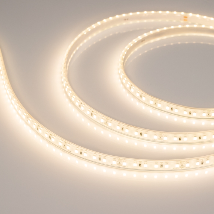 Герметичная светодиодная лента 24V 3000K 16,8w/m 5m Arlight 029043(3) фото