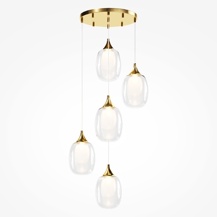 Подвесная люстра Maytoni AURA MOD016PL-05BS