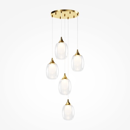 Подвесная люстра Maytoni AURA MOD016PL-05BS