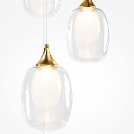 Подвесная люстра Maytoni AURA MOD016PL-05BS