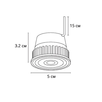 Светодиодный модуль Arte Lamp ORE A22070-5K