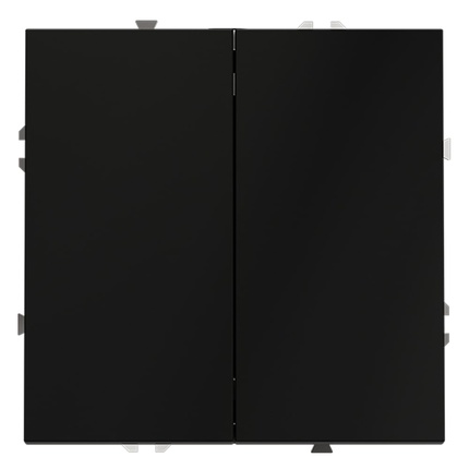 Выключатель двухклавишный VOLTUM S70 VLS020108
