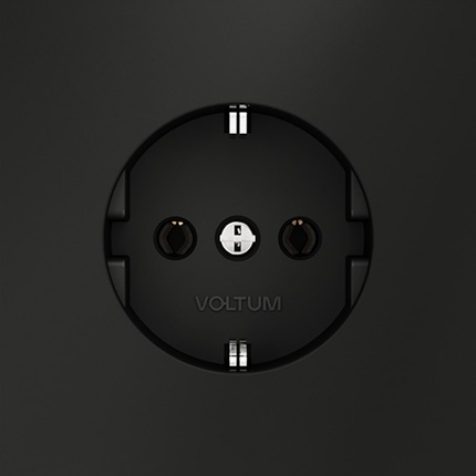 Розетка с/з VOLTUM S70 VLS040108