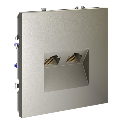 Розетка интернет RJ-45 VOLTUM S70 VLS060204