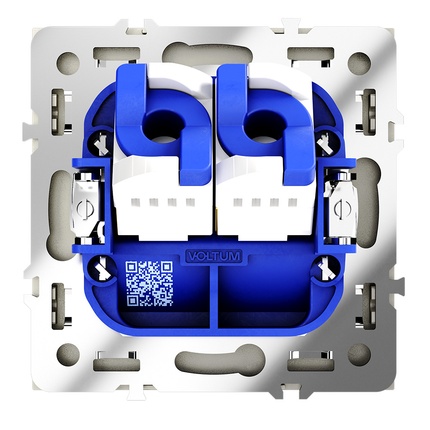 Розетка интернет RJ-45 VOLTUM S70 VLS060204