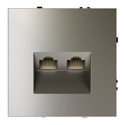 Розетка интернет RJ-45 VOLTUM S70 VLS060204