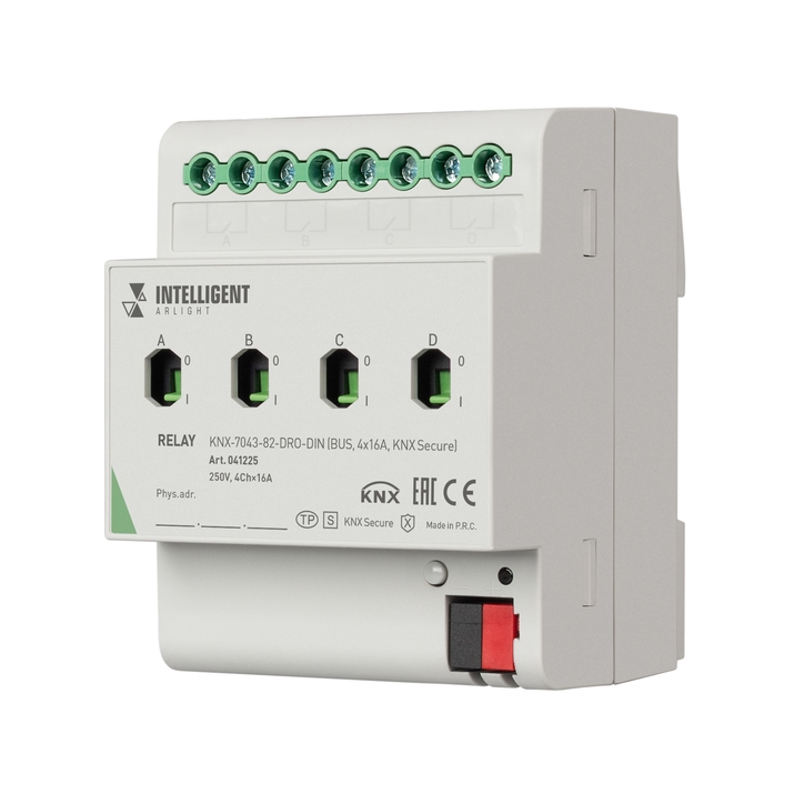 Релейный модуль KNX-7043-82-DRO-DIN Arlight 041225 фото
