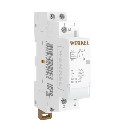 Контактор модульный Werkel W941M25O 4690389212093