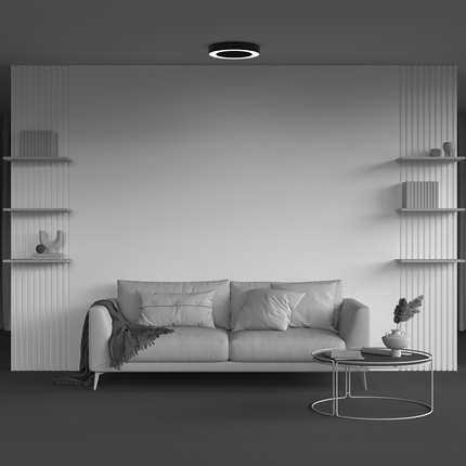 Фигурный светильник Maytoni LUA C093CL-36W4K-B
