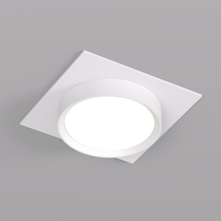 Точечный встраиваемый светильник Denkirs FLAT DK2091-WH
