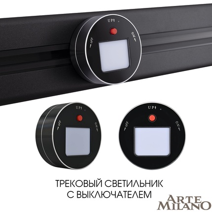 Мебельный светильник Arte Milano AM-TRACK-SOCKETS 380011TL/Light Black