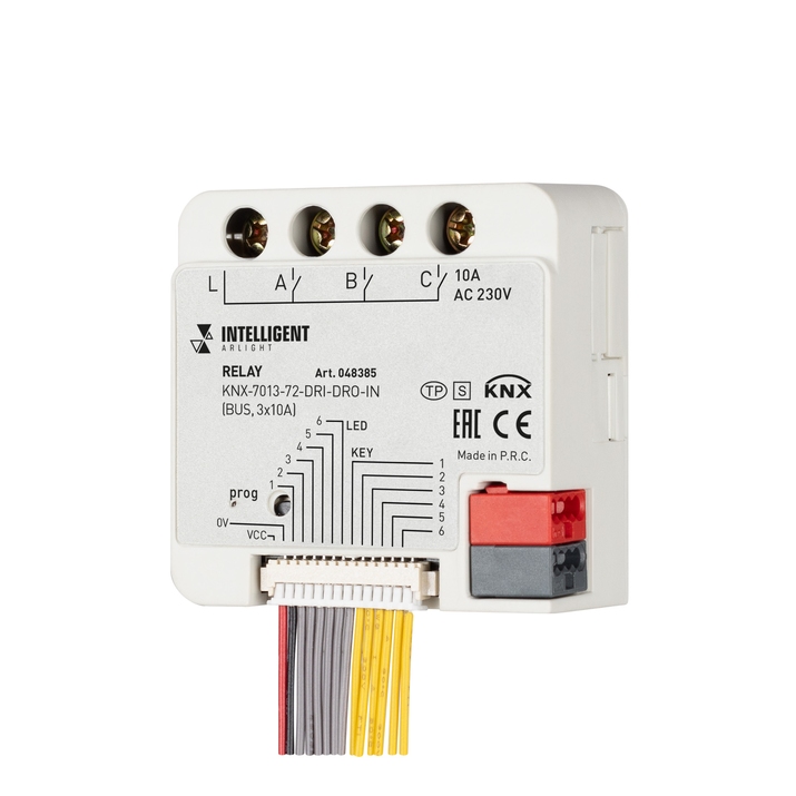 Релейный модуль KNX-7013-72-DRI-DRO-IN Arlight 048385 фото