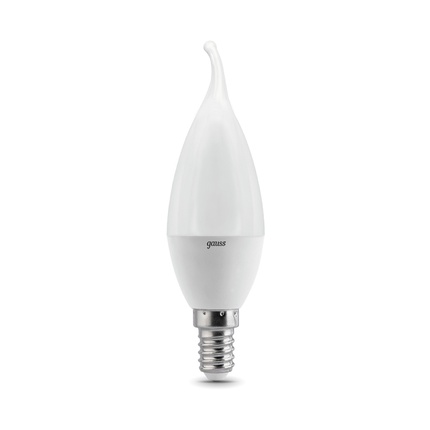 Светодиодная лампа Gauss Свеча 6,5W 520Lm 3000K E14 104101107