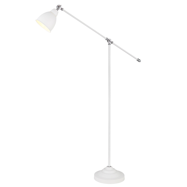 Торшер Arte Lamp BRACCIO A2054PN-1WH фото