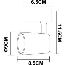 Фото трековые светильники A1810PL-1BK