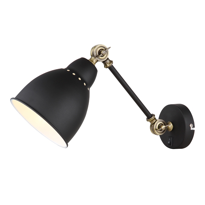 Бра Arte Lamp BRACCIO A2054AP-1BK фото
