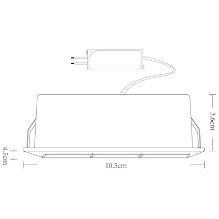 Точечный встраиваемый светильник Arte Lamp GRILL A3153PL-3BK